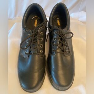 Tredsafe men’s size 14, black Work shoe. Slip resistant removable insoles